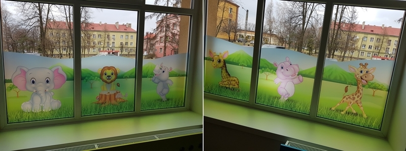 Folie okienne_dekoracje do przedszkola