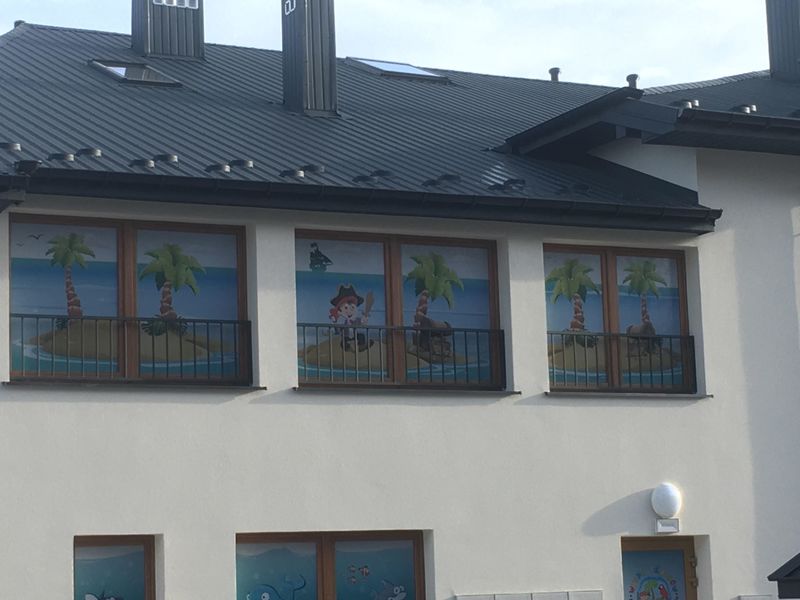 Folie okienne do przedszkoli i żłobków